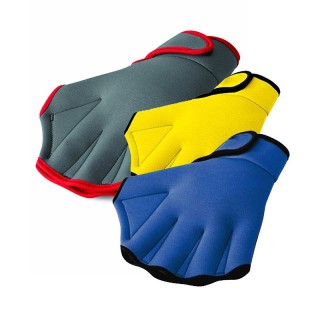 Men Women Helping Upper Body Resistance Aquatic Fitness Water Resistance Training Sports Webbed Swim Gloves