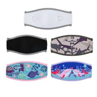 Private Label Soft Waterproof Neoprene Scuba Diving Swimming Mask Strap Cover