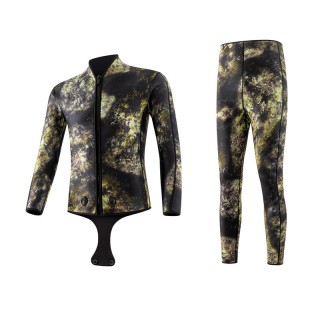 OEM Top Selling 3mm 5mm 7mm Diving Spearfishing Suit Camouflage Neoprene Full Body Spearfishing Freediving Wetsuits