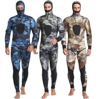 Neoprene Wetsuit 3MM Surfing two-Piece Wetsuit Men's Full Body Wet Suit Spearfishing Scuba Diving Suit