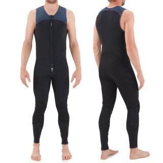 Super Stretch Long John Diving Wet Suits Neoprene Wetsuit for Freediving Snorkeling Long John Swim Suit Chest Zip Wetsuit
