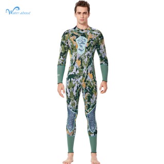Custom Women Men Camo Dive Suit Camouflage Spearfishing Wetsuits For Underwater Hunting Manufacturer