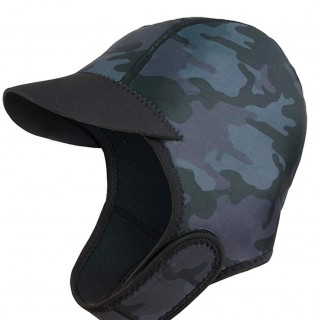 3MM Neoprene Scuba Diving Hood Durable Stretchable Diving Cap Wetsuit Dive Hood Surfing Thermal Hood for Surfing Snorkeling