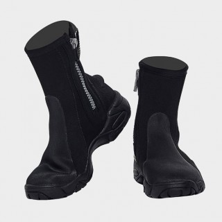 Diving Boots Customized Water Sports 5mm Neoprene Diving Boots With Zipper Waterproof Beach Diving Boots