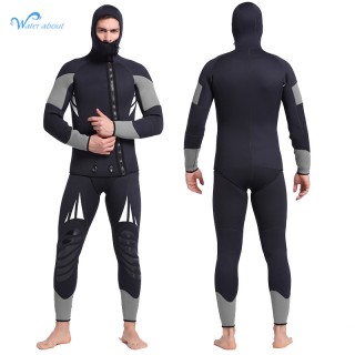 Custom Logo Front zip 3MM 5MM neoprene Snorkeling Mens Swimming Suit Diving Winter Suit  Wetsuit Supplier