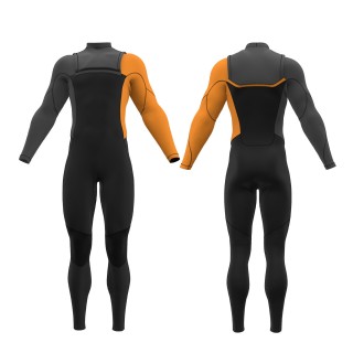 3/2mm chest zip customized super stretch lady women wetsuit white color neoprene wetsuit surfing wetsuit manufacturer