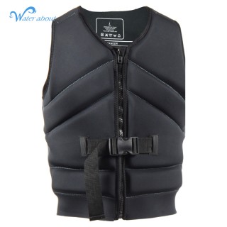 Safety EPE Buoyant Vest Neoprene Life-Saving Suit Swimming Surfing Rescue Life Jacket Vests for Adult Water Sports