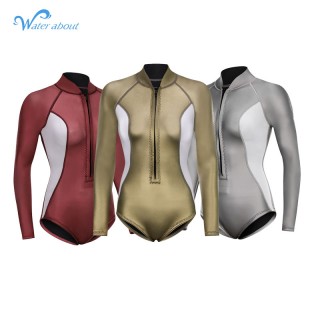 OEM 3MM  Long Sleeve Smoonth Skin CR Neoprene Diving Swimming Surfing Sex Bikini Wetsuit Manufacturer