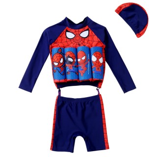 Kids Boys Float Suit Kids Two Piece Floating Swimsuit Long Sleeve Buoyancy Swimwear Supplier