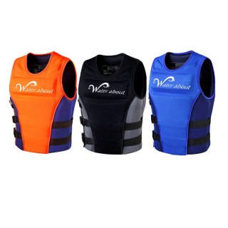 Stock Customized Adults Unisex Neoprene EPE Foam Marine Motorboat Jet Ski Impact Surfing Life Vest Jacket Supplier