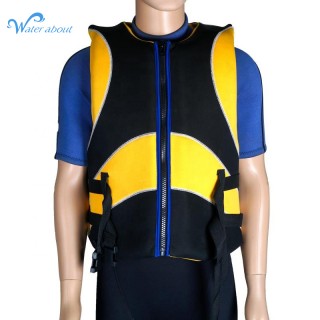 Hot Sale Neoprene Buoyancy Vest Adult Marine Safety Life Jacket PVC Foam Life Saving Protect Safety OEM Custom Size Float Suit
